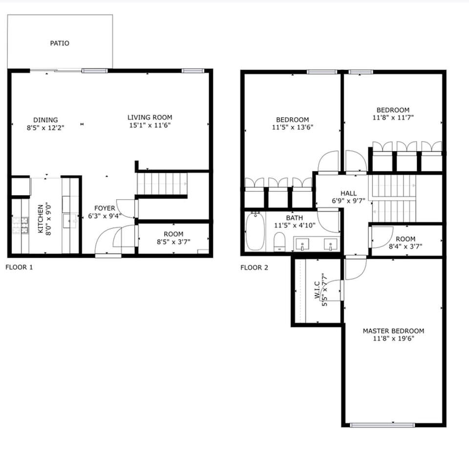 Floor Plans At Greenway Village Townhomes